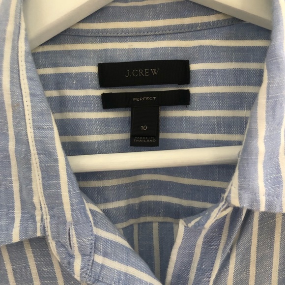 J Crew striped button up shirt - Picture 5 of 5